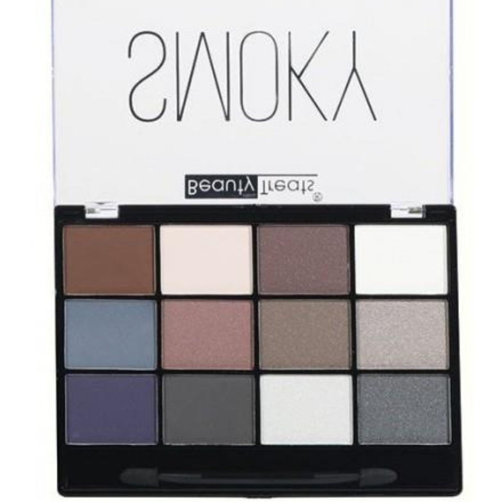 Eyeshadow Palette Smoky Beauty Treats 12 Colors